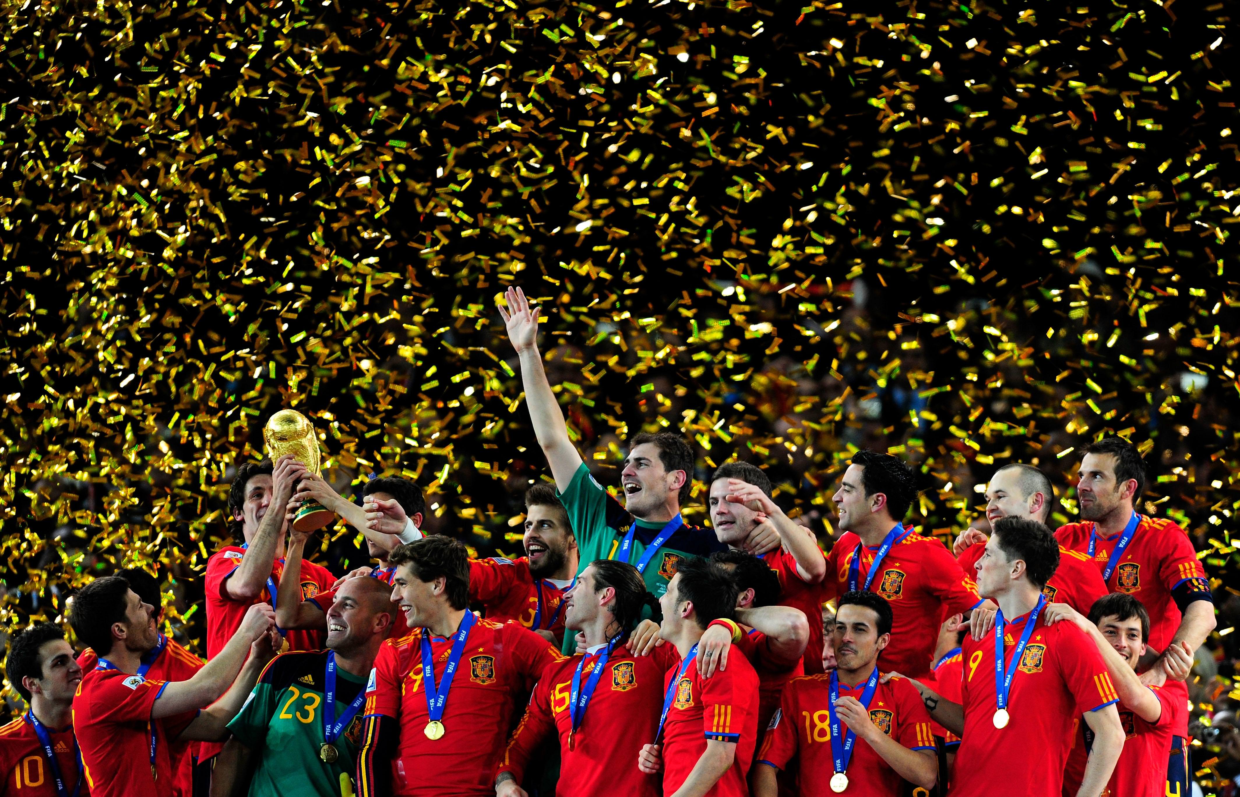 Fifa чемпионы. Сборная команда Испания 2010.