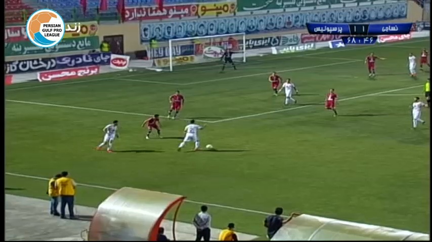 نساجی / پرسپولیس / لیگ برتر ایران
