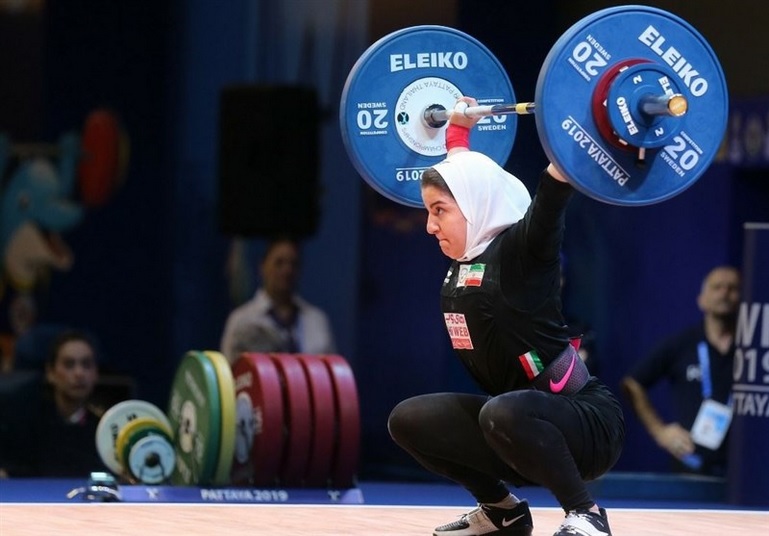 تیم ملی وزنه برداری-ایران-iran weightlifting national team