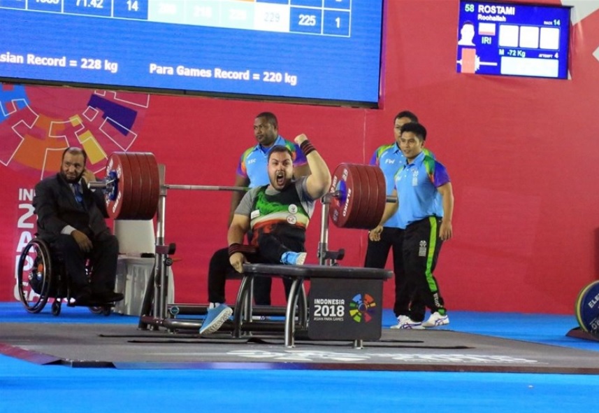 پارا وزنه برداری-ایران-para weightlifting-iran