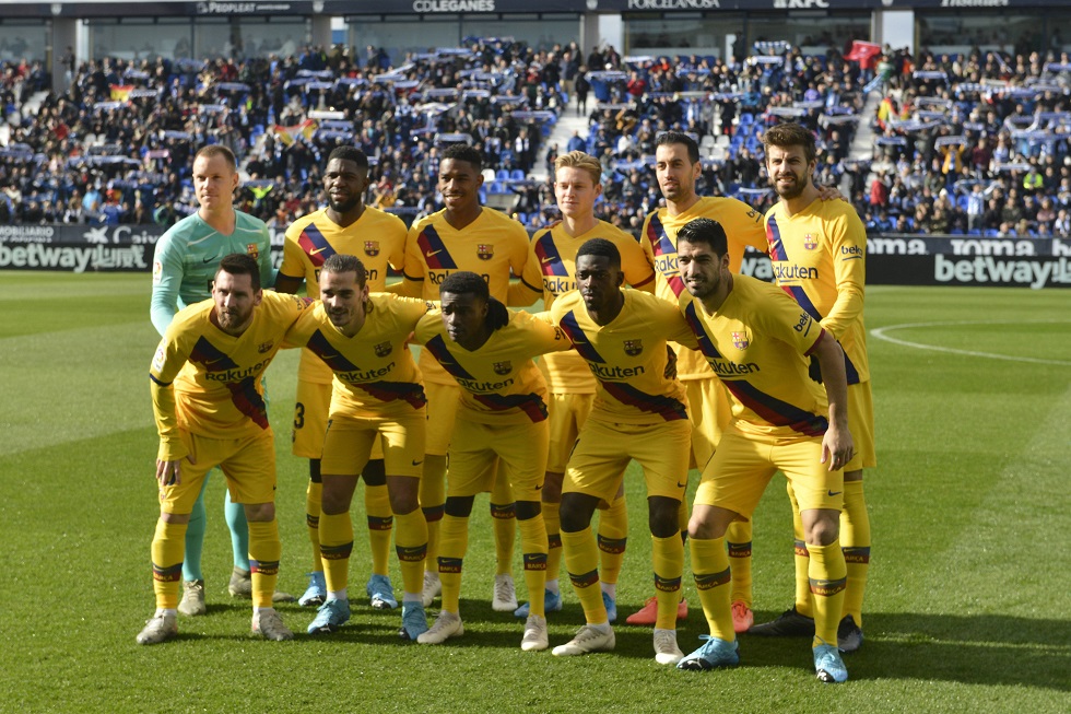 عکس تیمی بارسلونا فصل 2019/2020