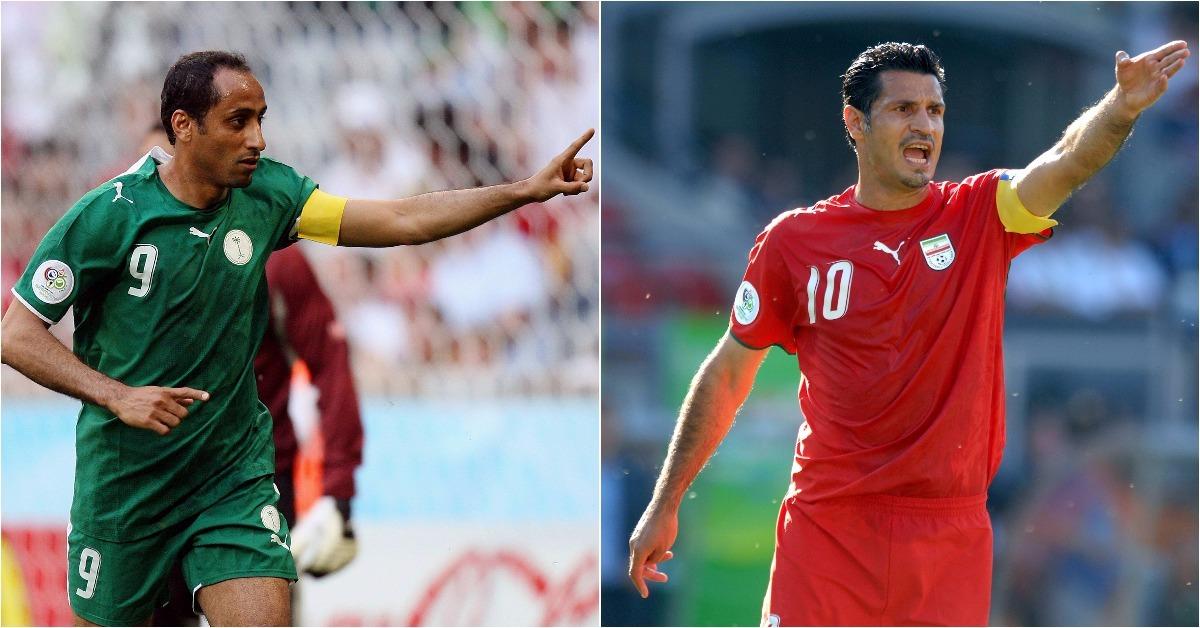 ایران-کاپیتان ایران-عربستان-کاپیتان عربستان-جام جهانی 2006-Iran-KSA