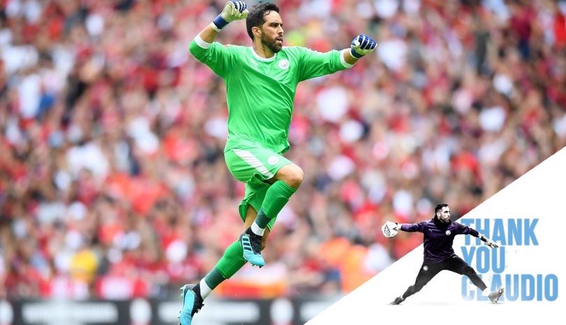 منچسترسیتی/دروازه بان شیلیایی/ The Chilean goalkeeper