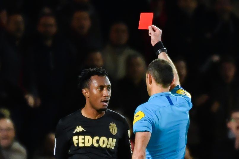 لوشامپیونه-موناکو-فرانسه-پرتغال-اخراج-League1-Monaco-France-Portugal-Red card