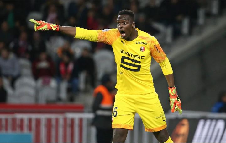 رن/دروازه بان سنگالی/Rennes/senegal goalkeeper