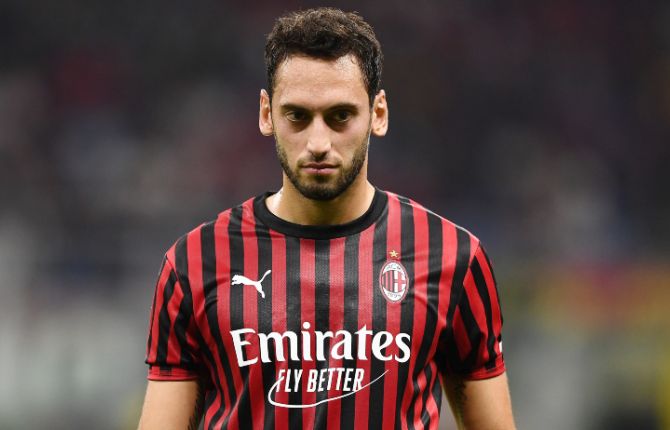 Hakan Calhanoglu-هاکان چالهان اوعلو-مصدومیت-میلان-تورینو