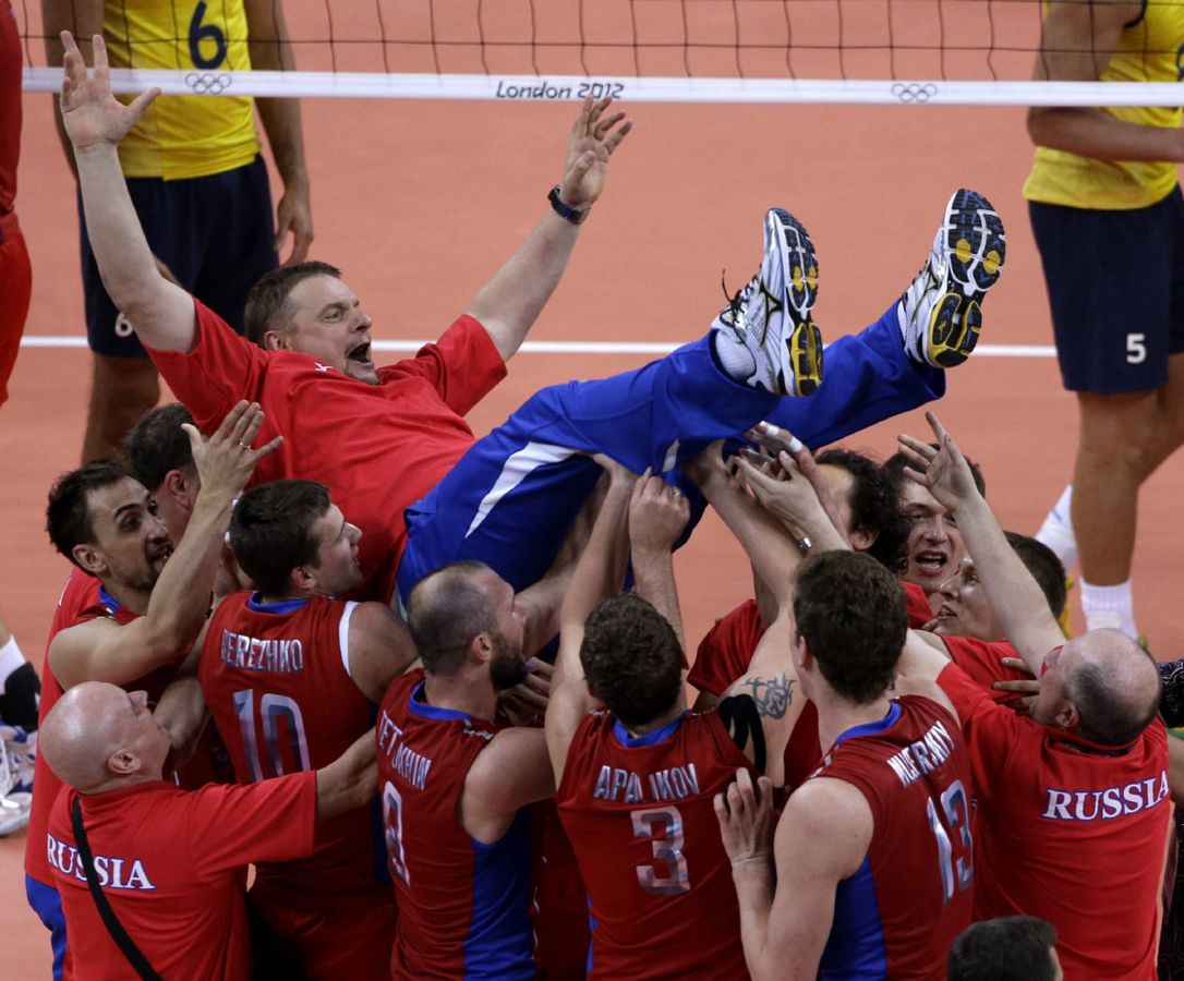 قهبرمانی والیبال روسیه در المپیک لندن