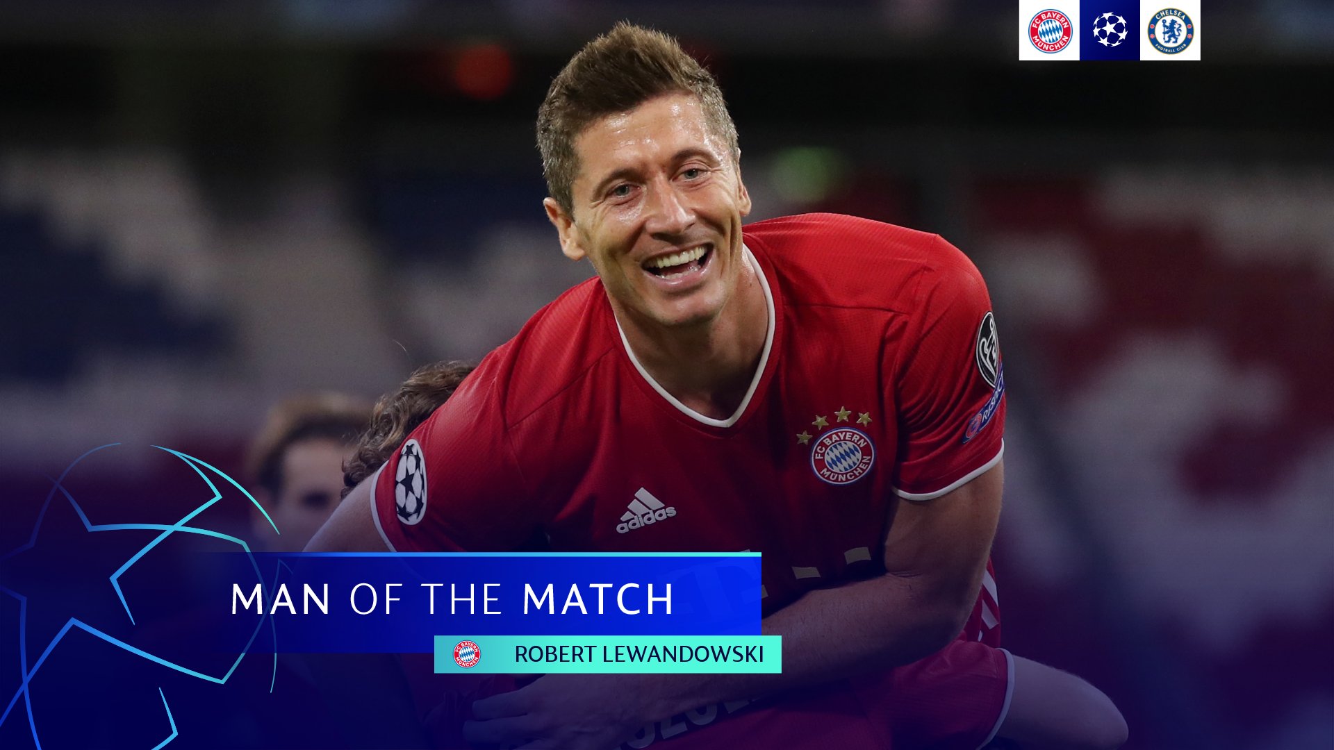 بایرن مونیخ - Bayern Munich - لیگ قهرمانان اروپا - UCL - بهترین بازیکن زمین