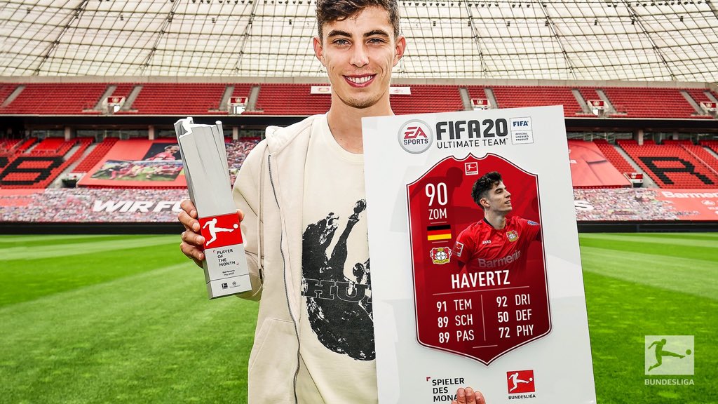 بایرلورکوزن - بوندسلیگا - Bayer Leverkusen - Bundesliga Player of the Month for May