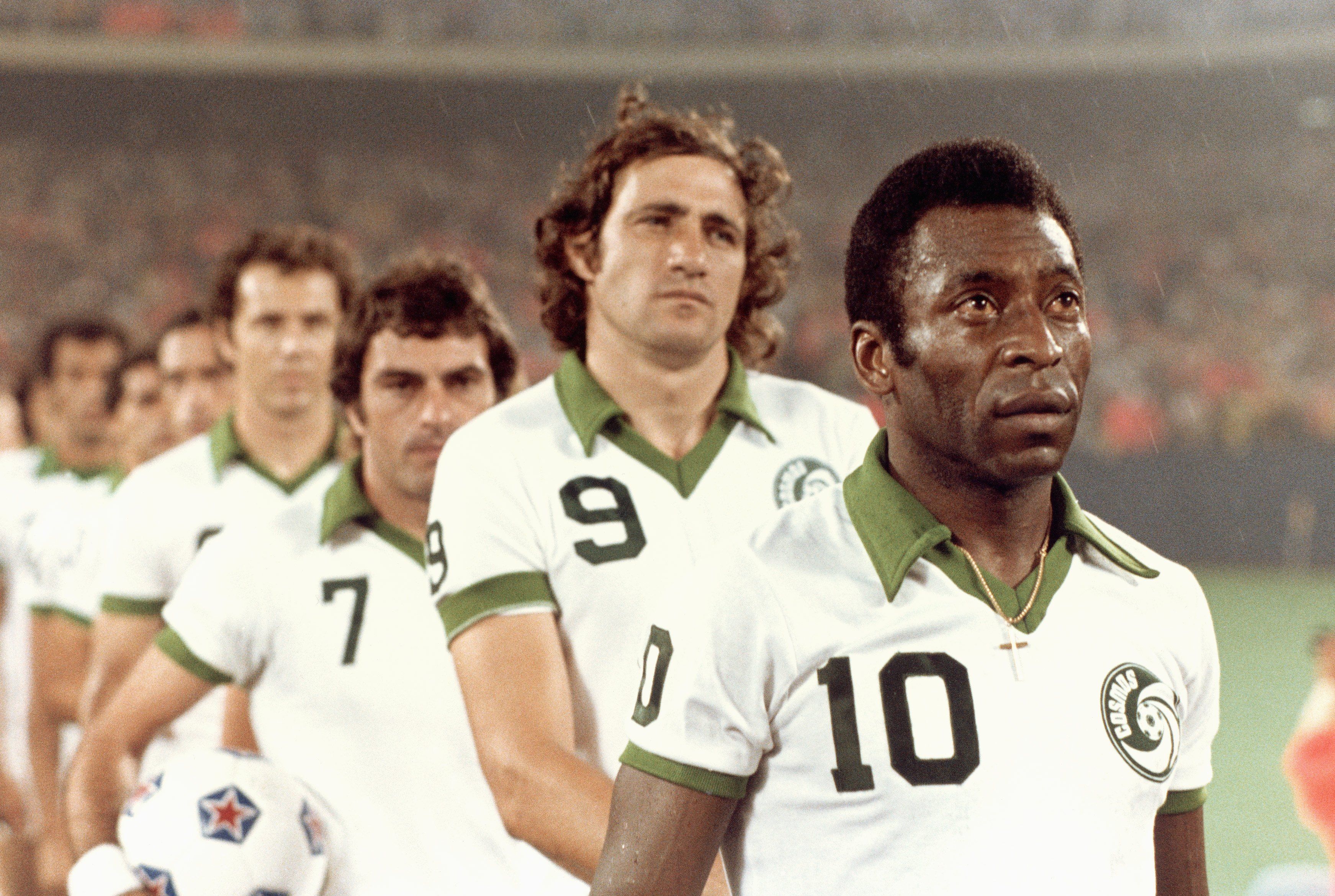 Franz Beckenbauer, Giorgio Chinaglia & Pele