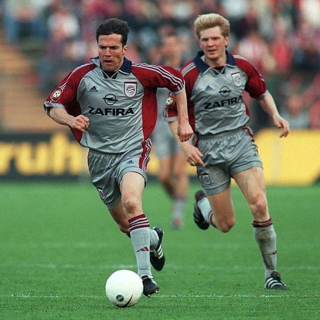 Lothar Matthäus and Stefan Effenberg